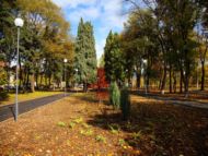 Park in the town of Buhovo